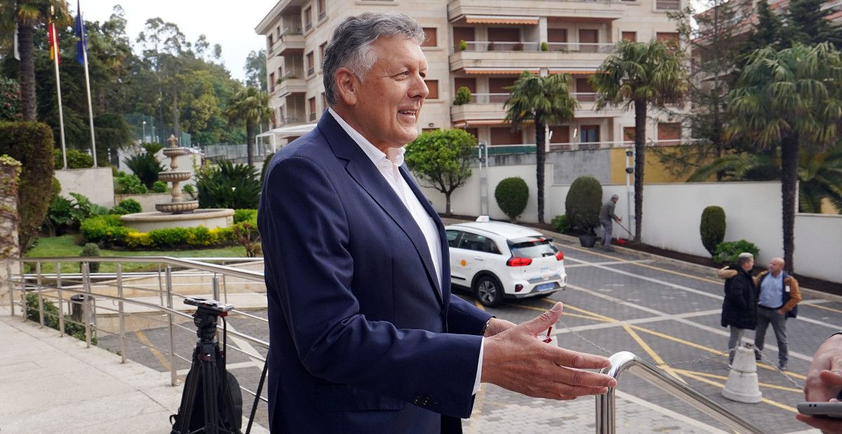 Telmo Martín, alcalde de Sanxenxo