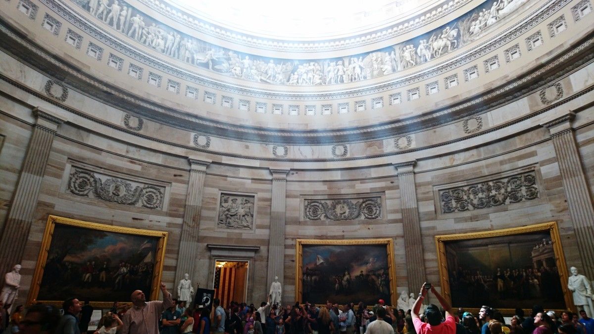 Sala central do Capitolio