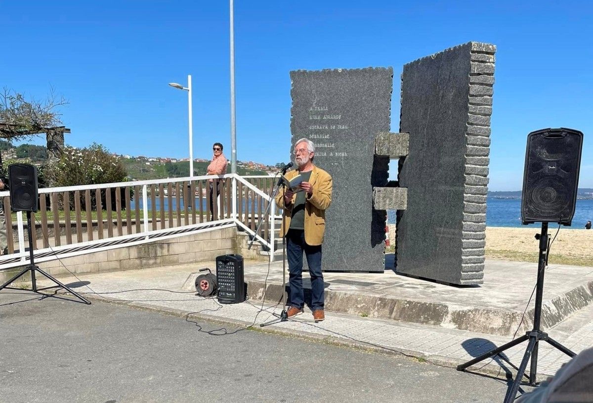 Acto de homenaje a Johan Carballeira