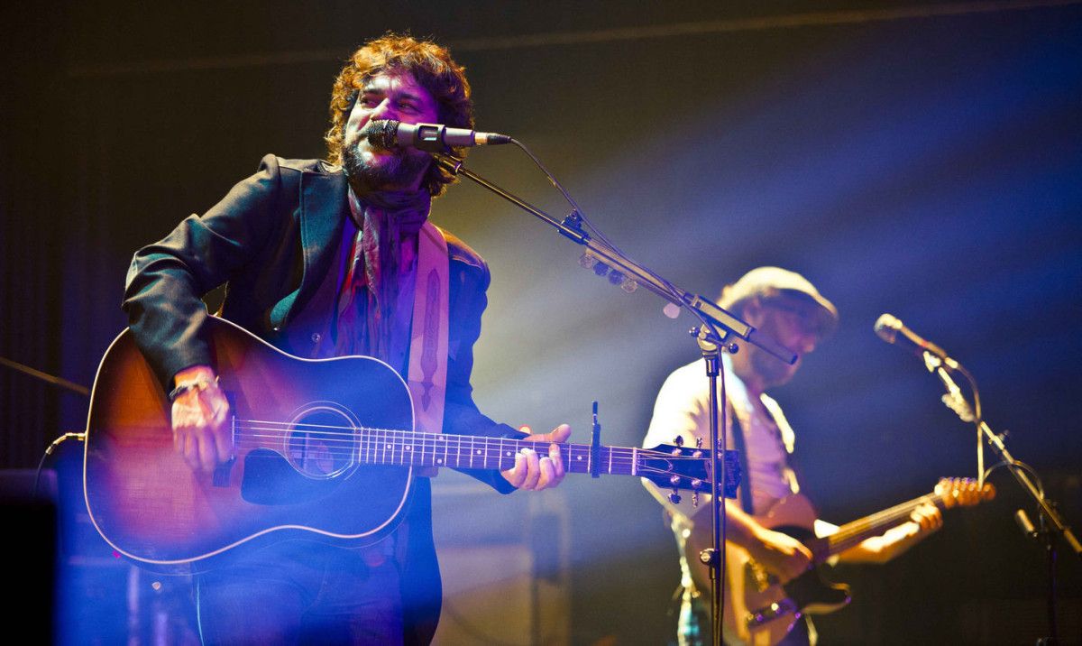Quique González, en uno de sus conciertos