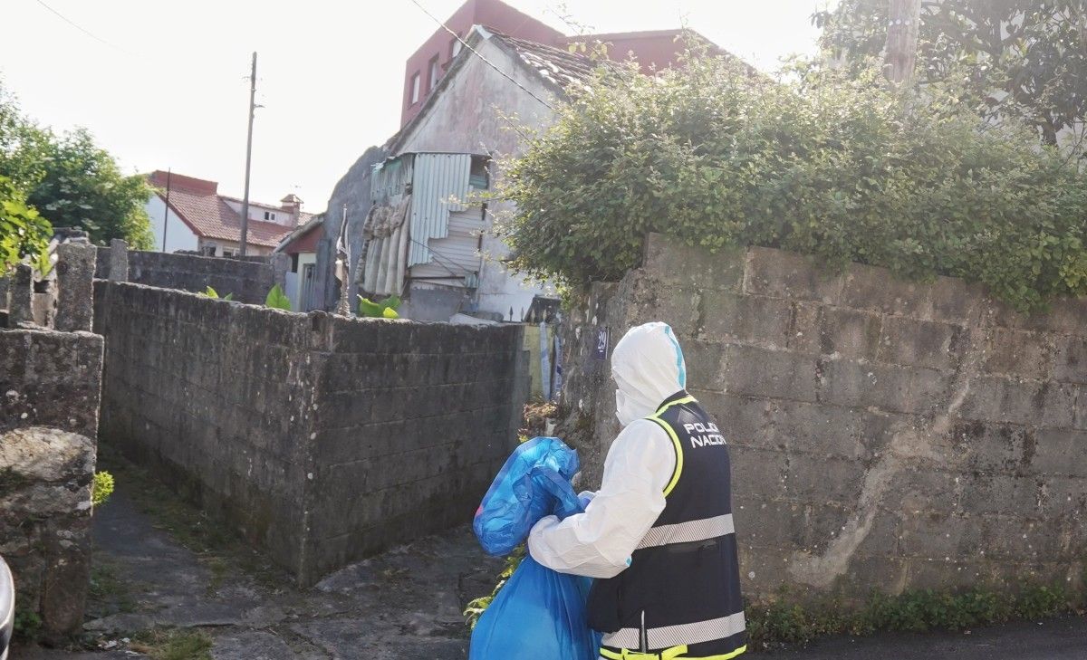 Vivienda del crimen en la calle Cunchidos 