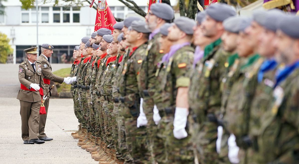 Parada militar por el 57 aniversario de la Brilat 