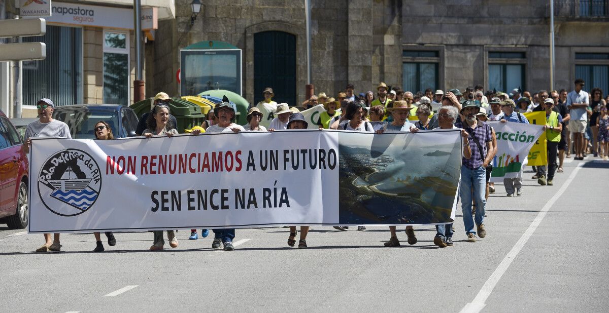 'Marcha contra Celulosas' convocada por la Asociación Pola Defensa da Ría (APDR)