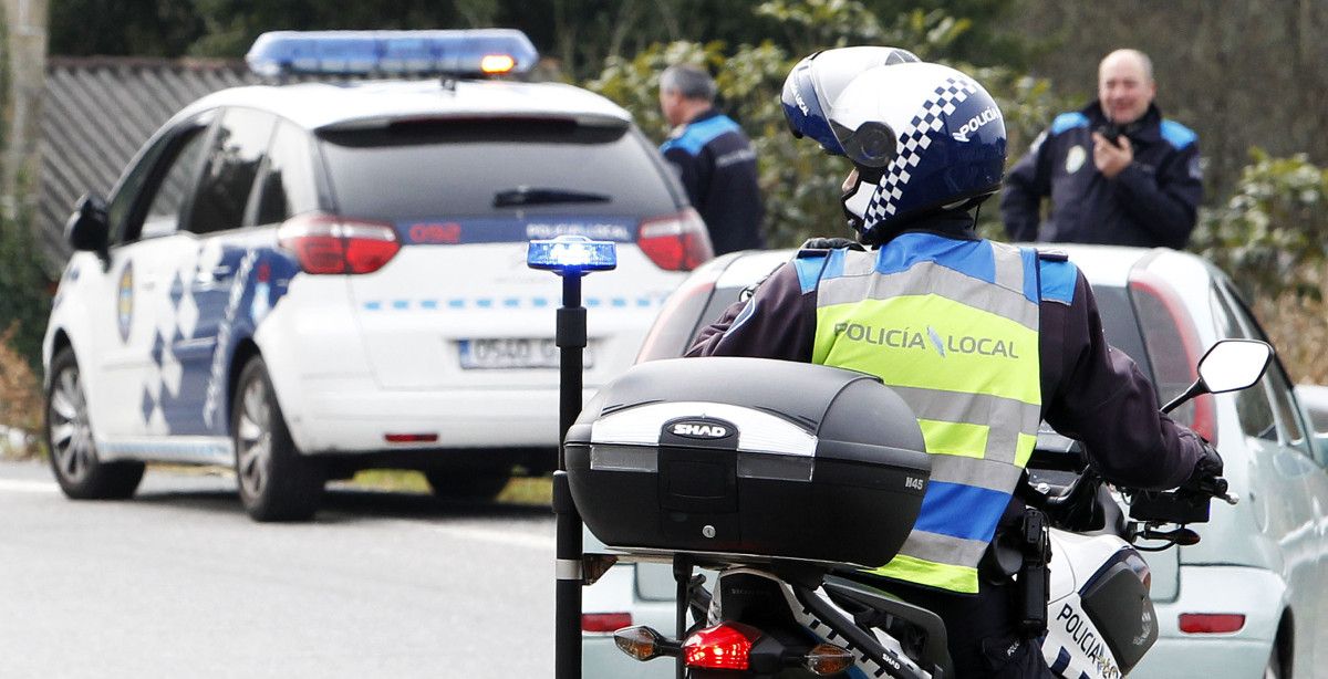 Agentes de la Policía Local de Pontevedra