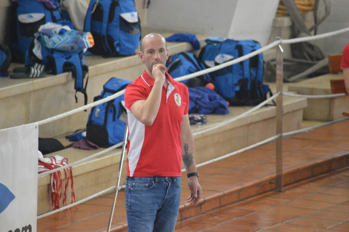 Kike García, adestrador do Club Waterpolo Pontevedra