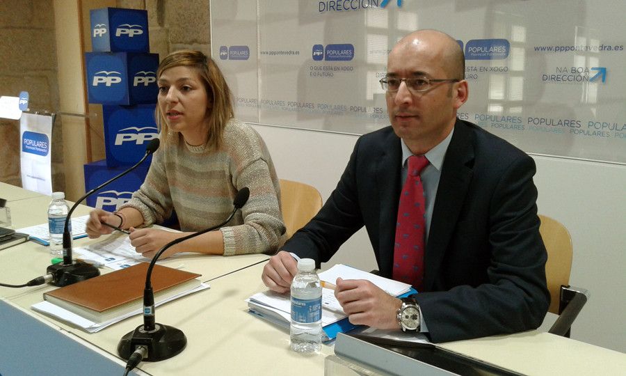 Rocío de Sinde y Luis Serantes