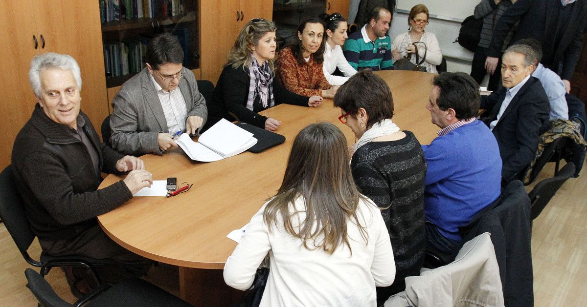 Xuntanza das institucións implicadas no saneamento da ría de Pontevedra
