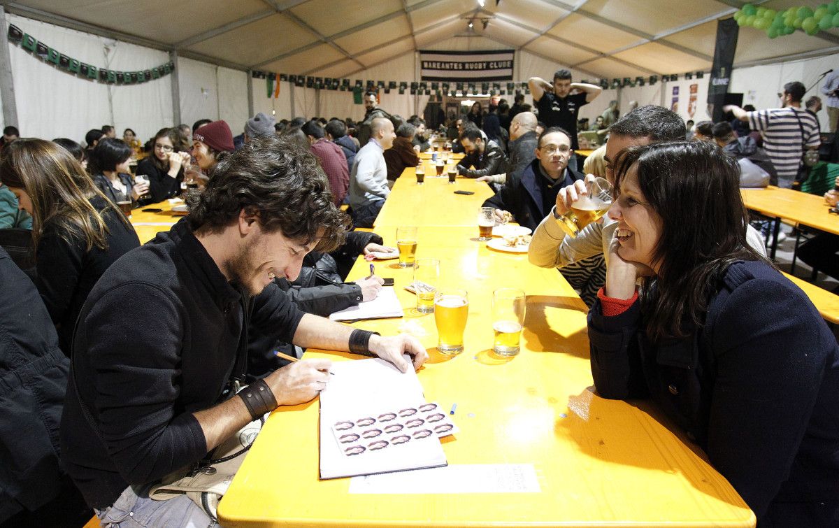 Inicio de la Fiesta de San Patricio 2015