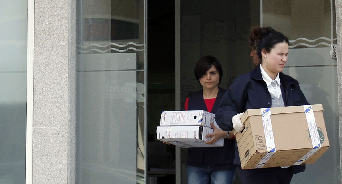 Registro del SVA en la sede de la empresa InterRías en Sanxenxo