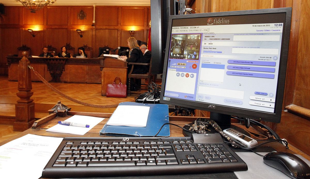Sistema 'e-Fidelius' en la Audiencia de Pontevedra
