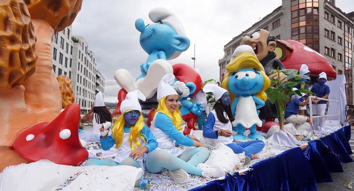 Batalla de Flores das Festas da Peregrina 2023