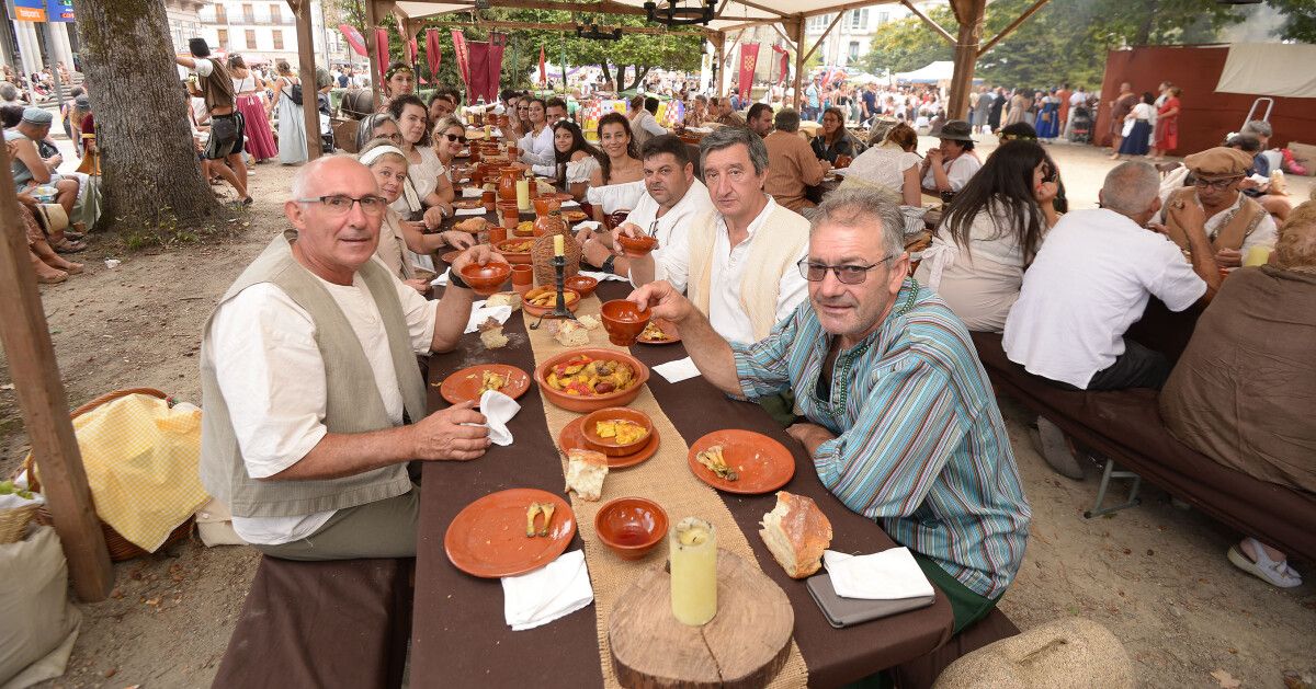 Comidas y mesas particulares en la Feira Franca 2023 Comidas y mesas particulares en la Feira Franca 2023