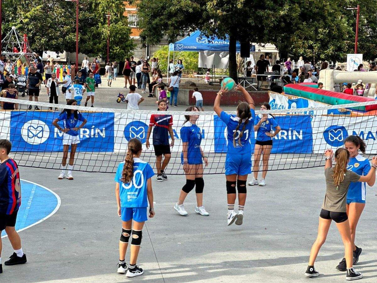 Presentación de las escuelas deportivas de Marín