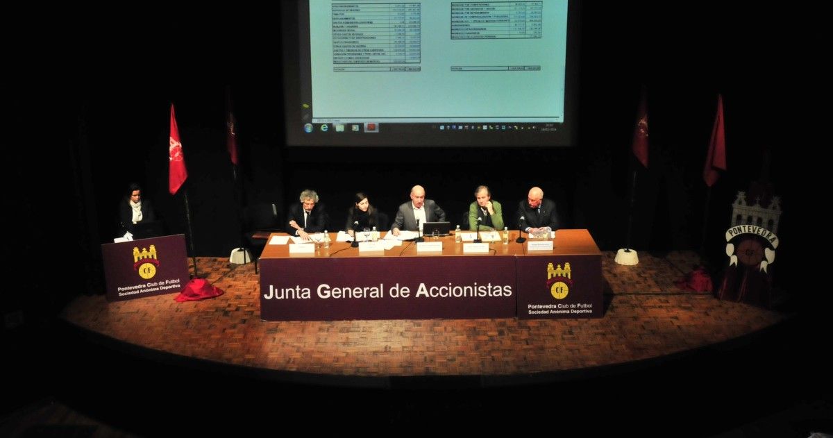 Junta general de accionistas del Pontevedra CF