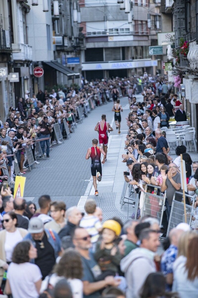 Carrera élite masculina de la Gran Final de las Series Mundiales de Triatlón en Pontevedra