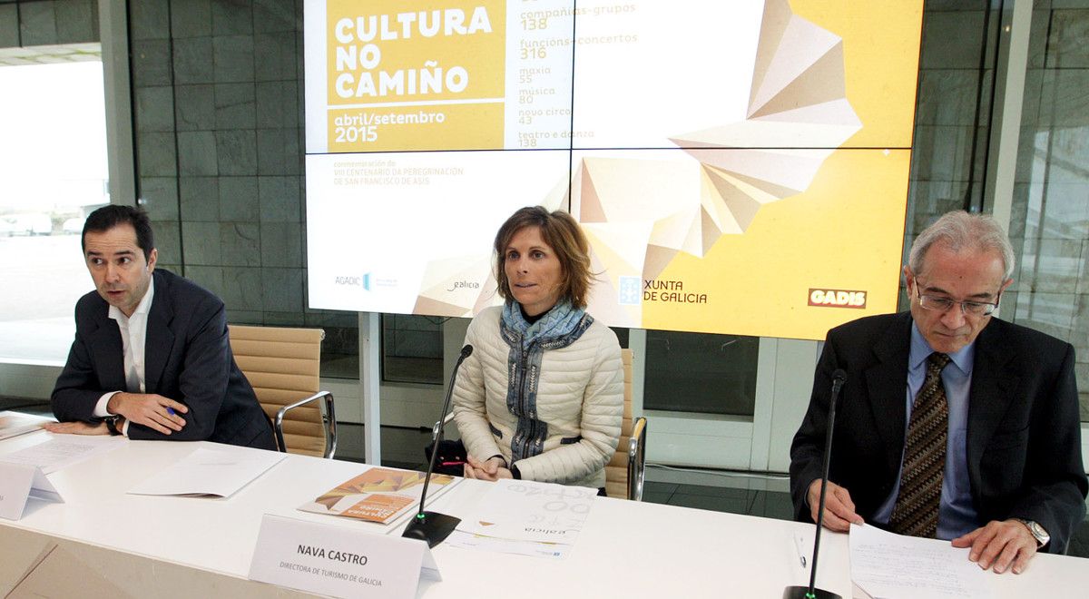 Presentación en Santiago del ciclo cultural Cultura no Camiño