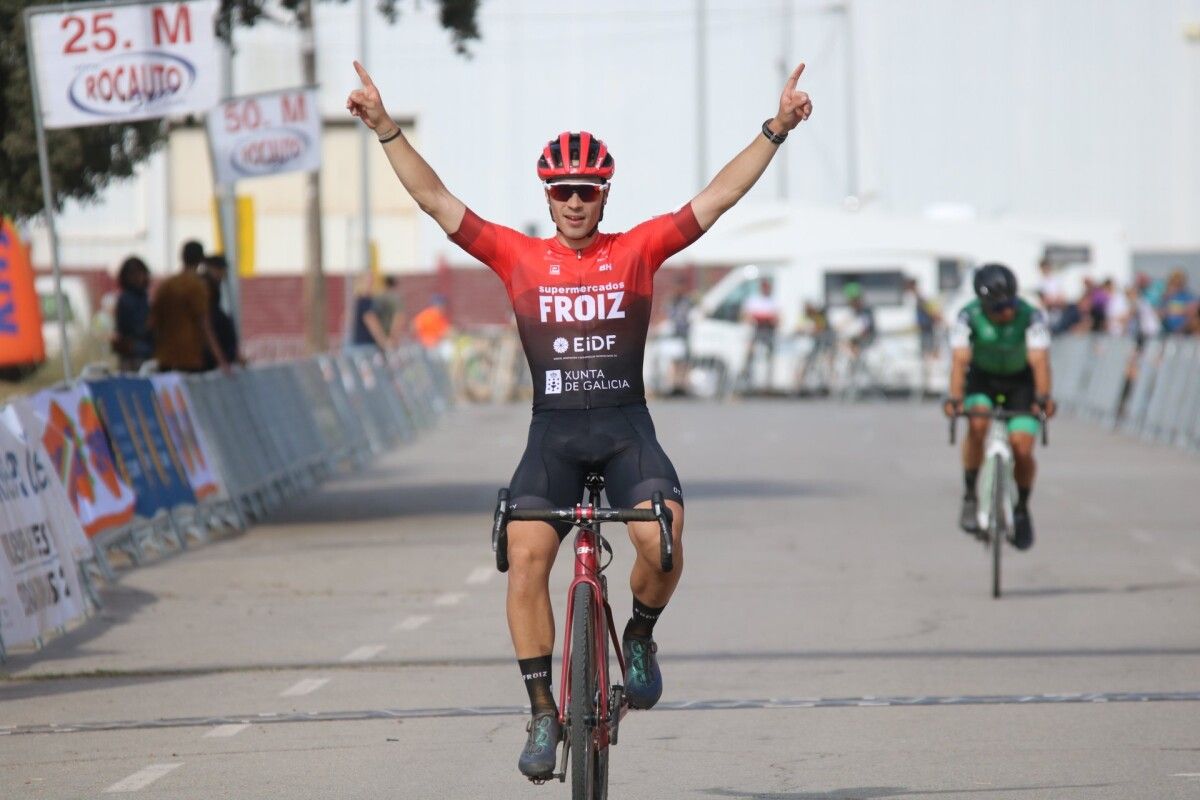 Gonzalo Inguanzo, en la Copa de España de Ciclocross de Les Franqueses