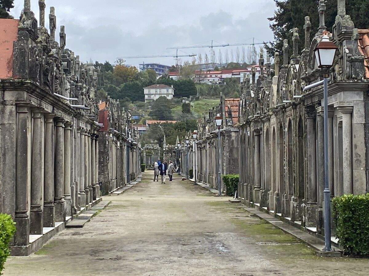 Cementerio de San Amaro en el Día de Todos los Santos 2023