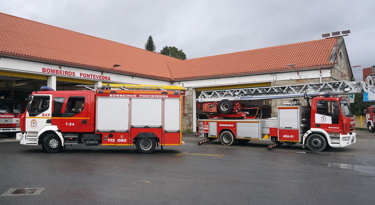 Parque de bombeiros de Pontevedra
