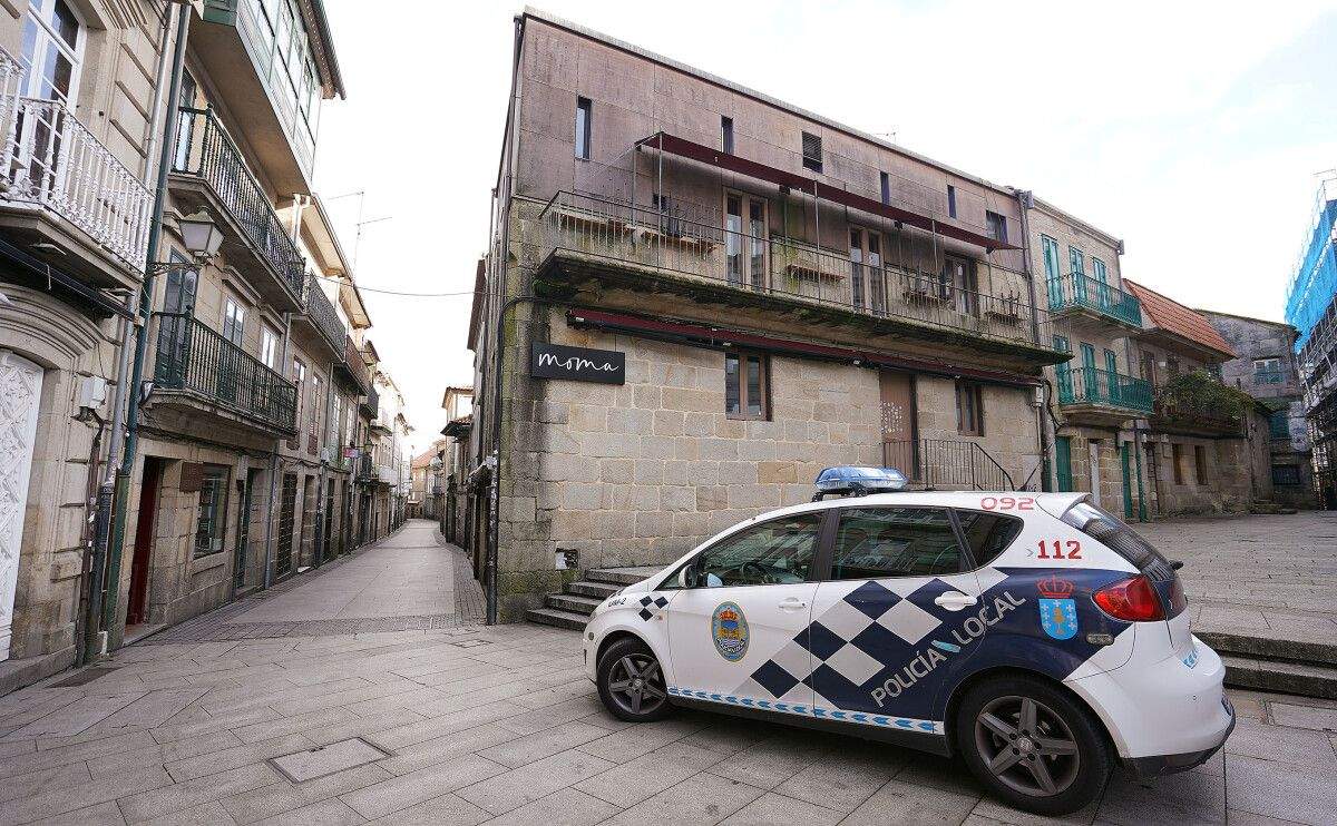 Vehículo da Policía Local de Pontevedra