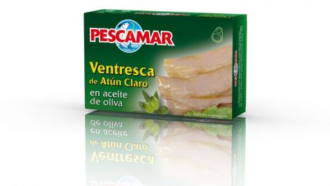 Ventrecha de Atún Claro en aceite de oliva Pescamar