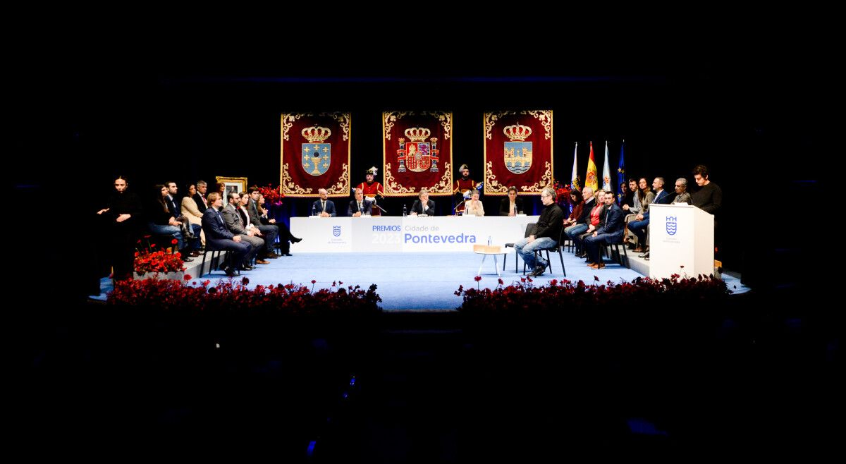 Pleno de entrega dos Premos Cidade de Pontevedra 2023