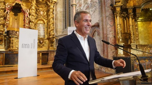 Rafa Domínguez, vicepresidente provincial, no convento de Santa Clara Rafa Domínguez, vicepresidente provincial, no convento de Santa Clara