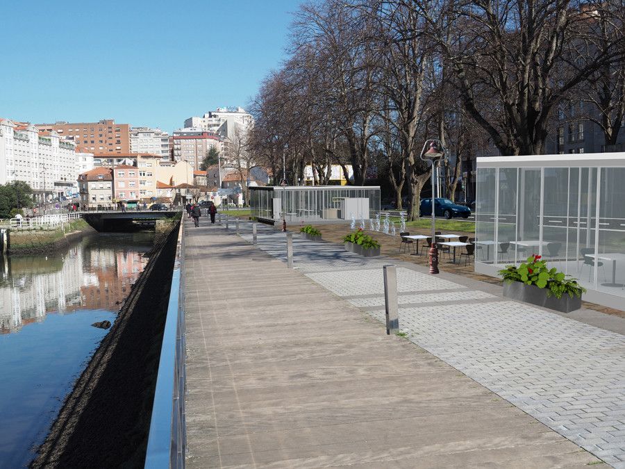 Infografía da proposta de modificación do paseo