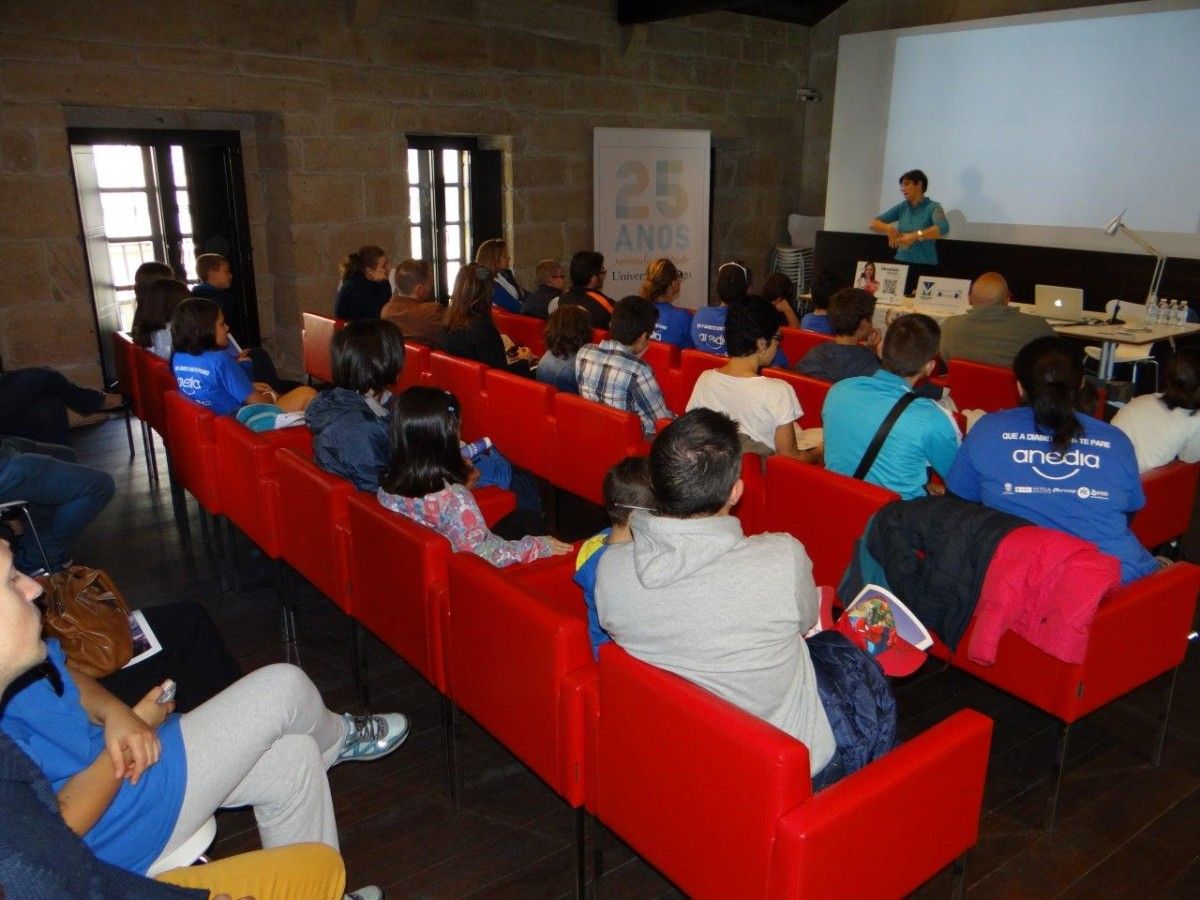 Charla da deportista Susana Ruíz na Casa das Campás