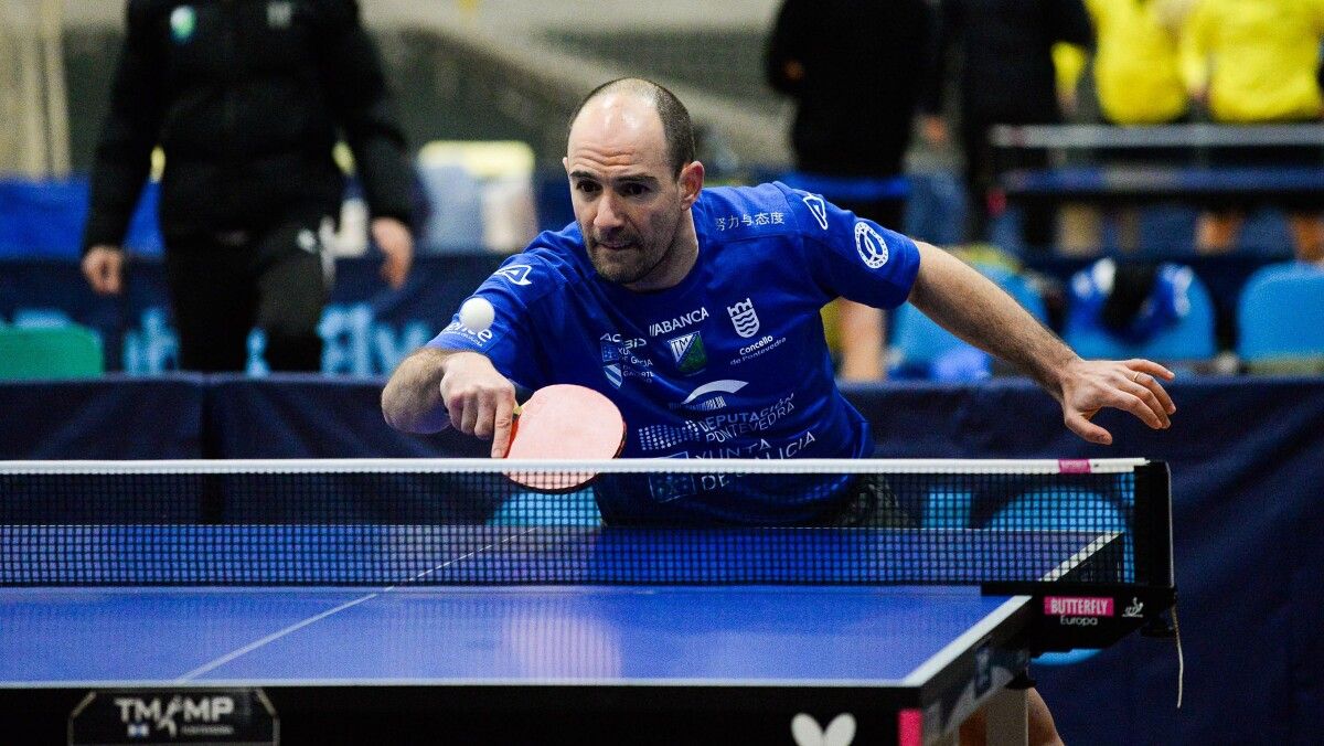 André Silva, en la jornada de Superdivisión entre TM Monte Porreiro y Universidad de Burgos