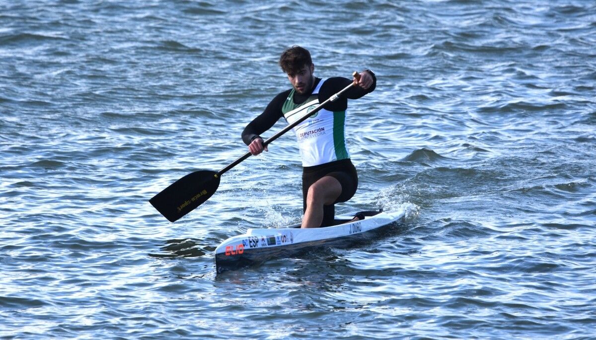 Jaime Duro, en el Campeonato de España de Invierno celebrado en Sevilla