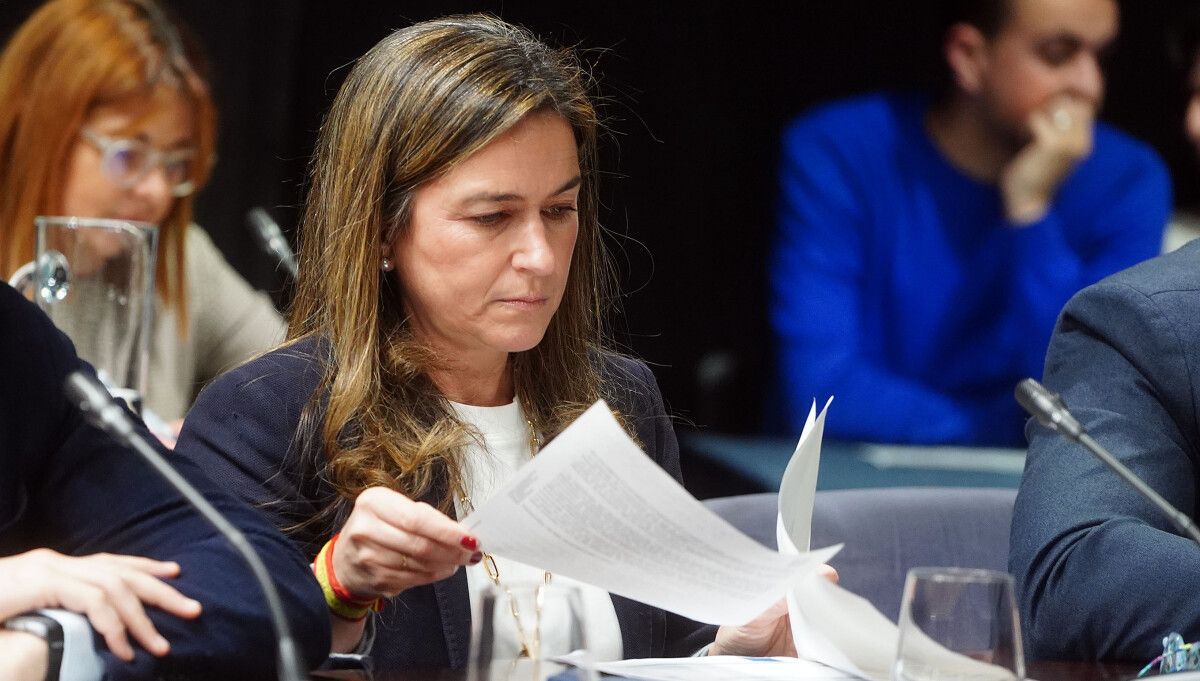 Sesión plenaria municipal en Pontevedra
