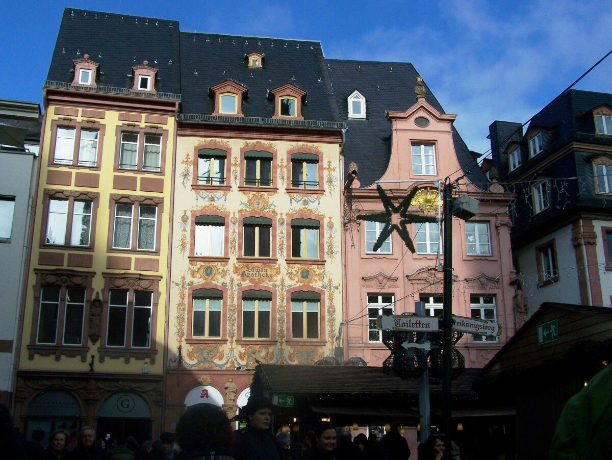 Casas na Praza do Mercado