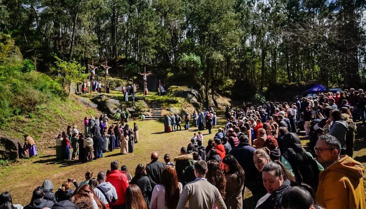 Representación da Paixón de Cristo na Semana Santa de Paradela