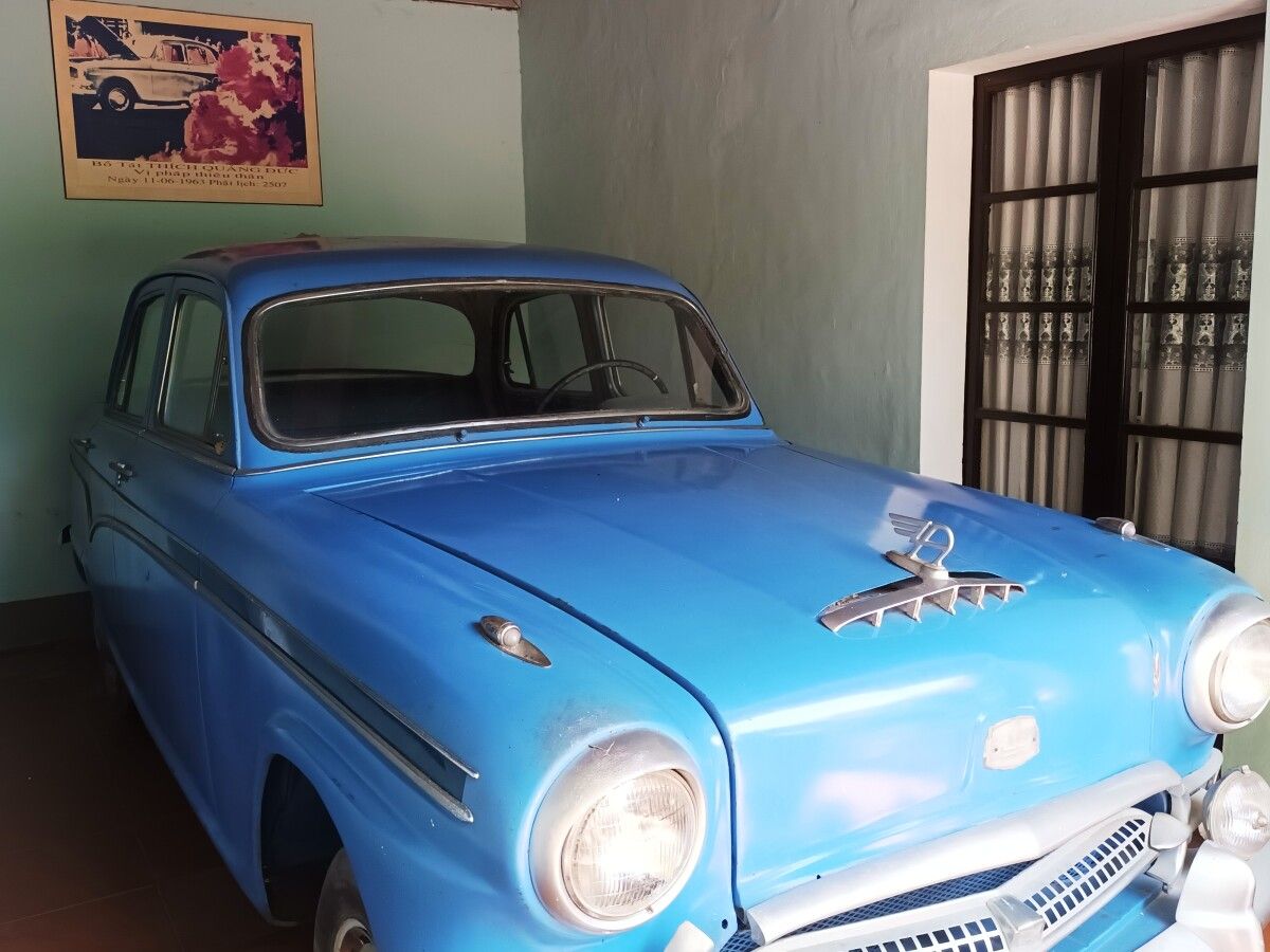 Santuario Thien Mu, coche Austin do monxe Thich Quang Duc