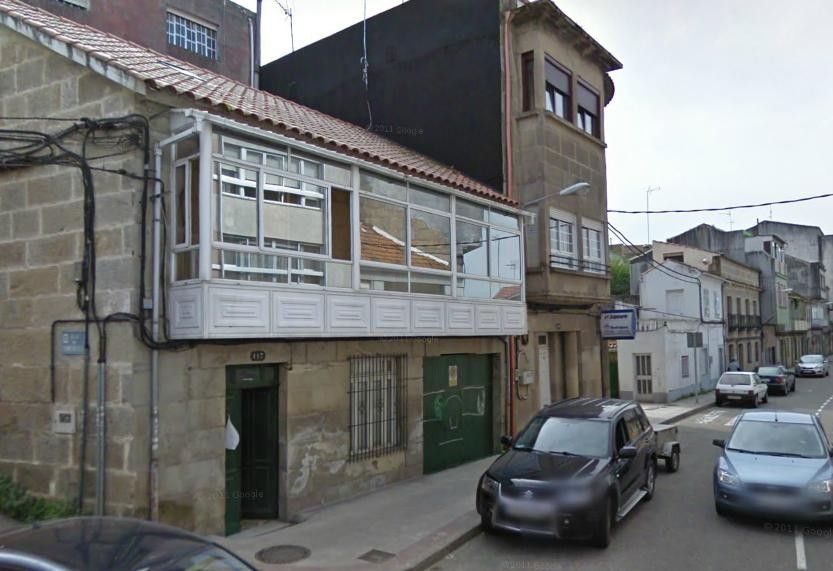 Calle del barrio de Estribela