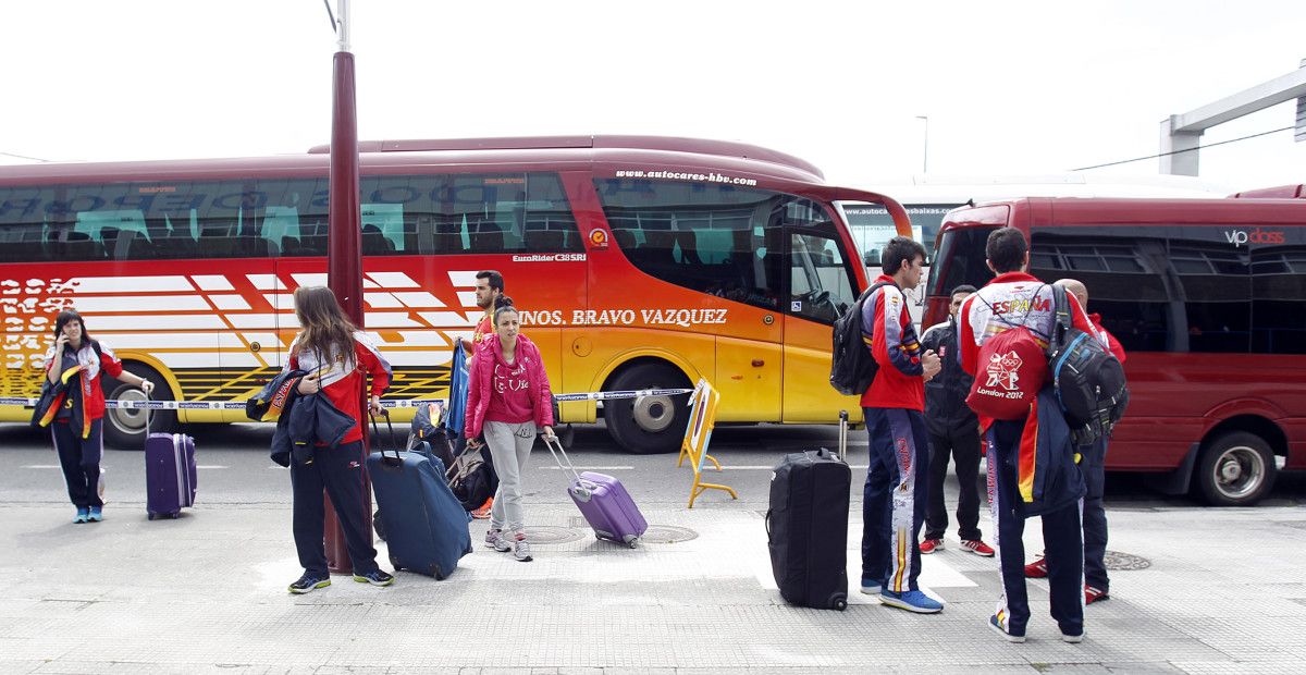 Participantes en el Open de España de taekwondo celebrado en Pontevedra