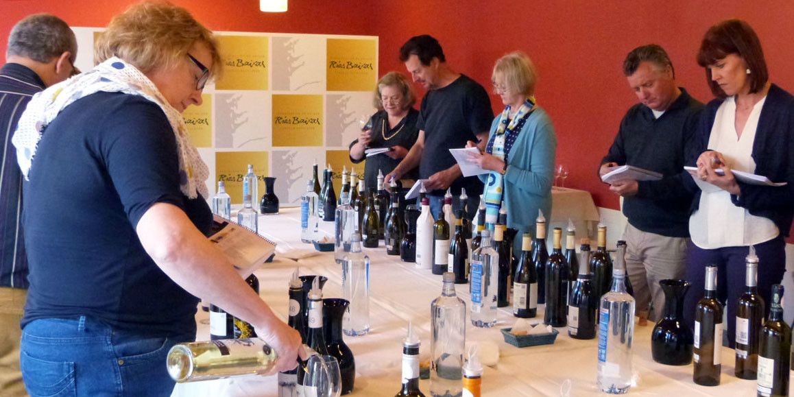 Cata de los miembros del Masters of wine