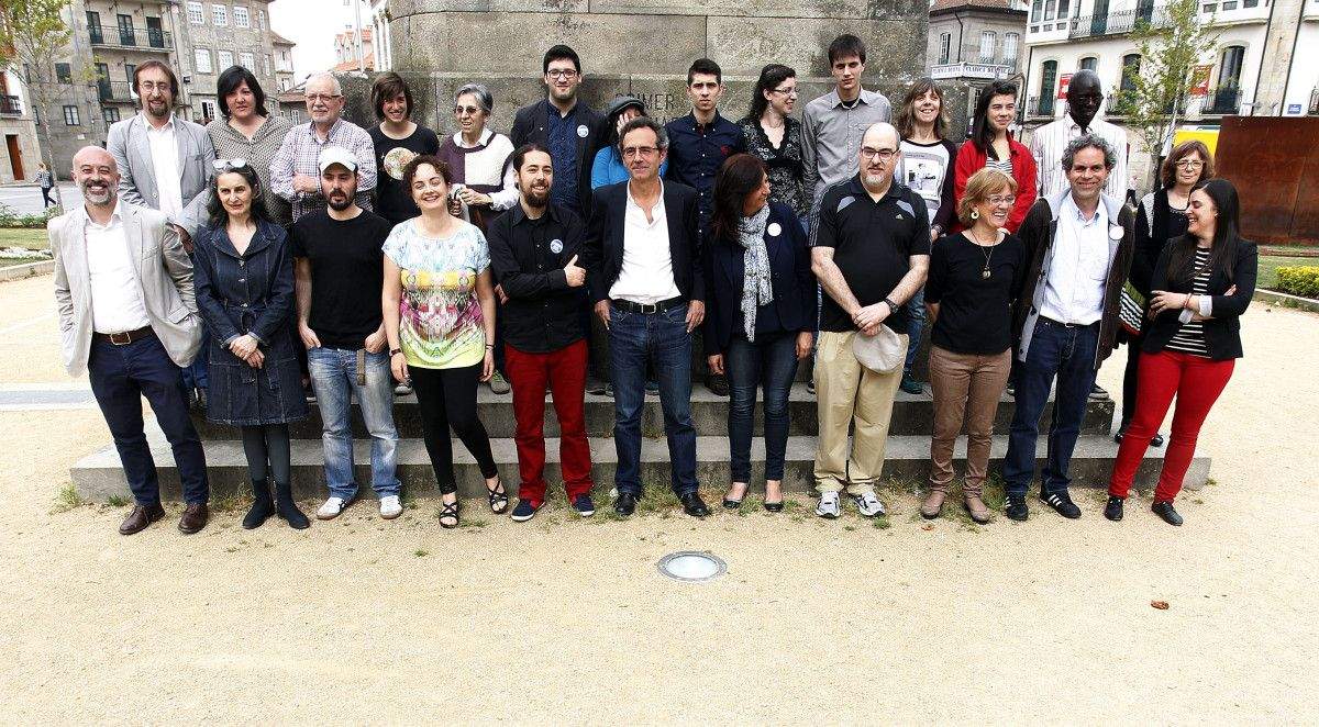 Presentación da candidatura de Marea Pontevedra para as eleccións do 24M