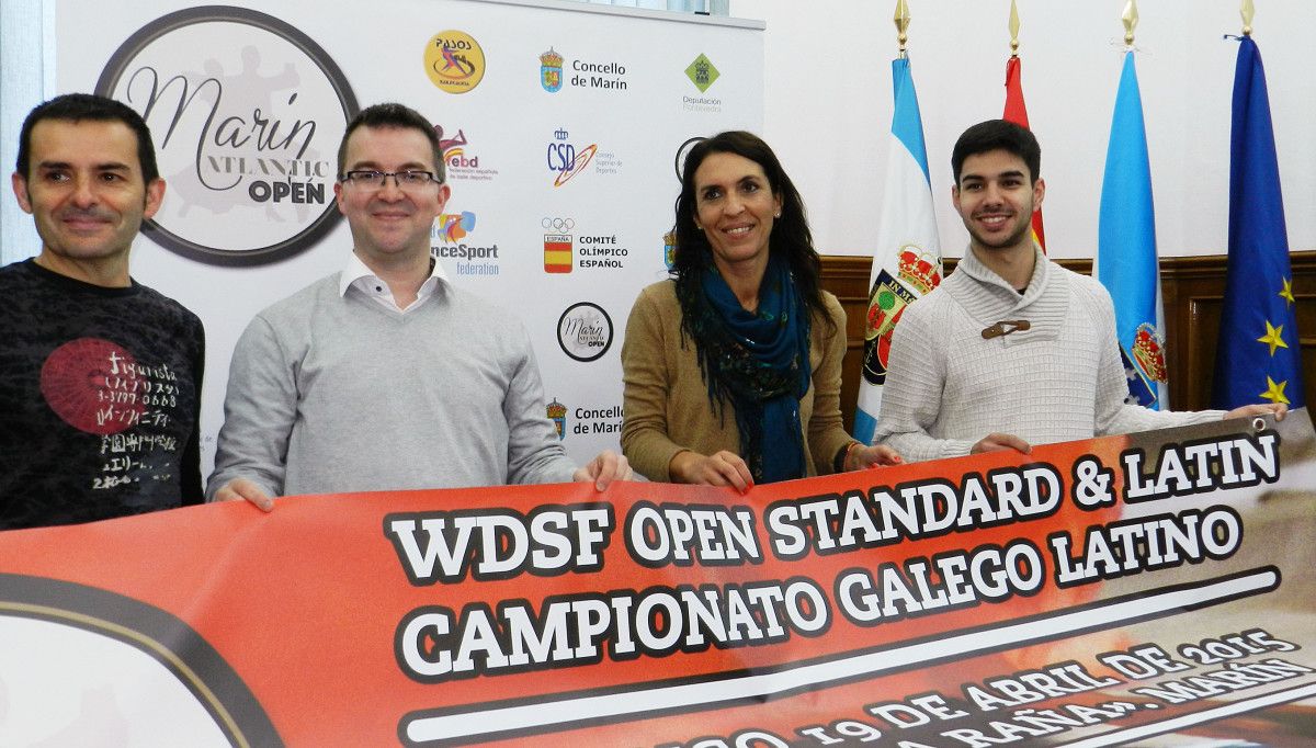 Presentación del Marín Atlantic Open de baile deportivo