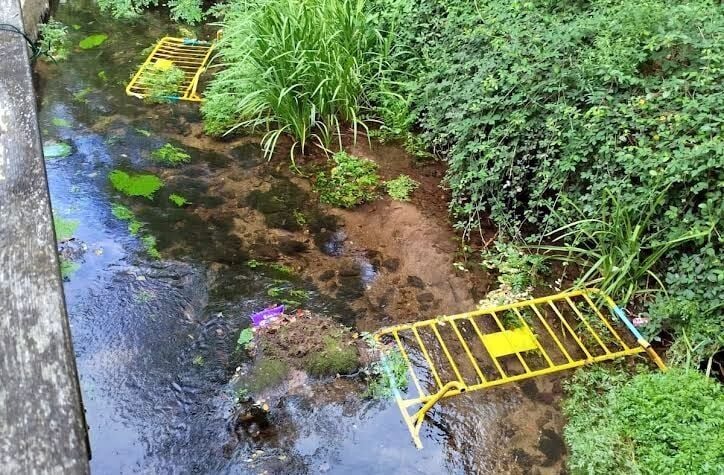 Valos de seguridade no Gafos en Ponte Boleira