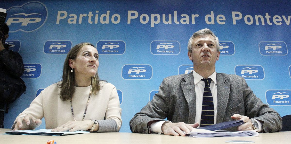Ethel Vázquez y Alfonso Rueda