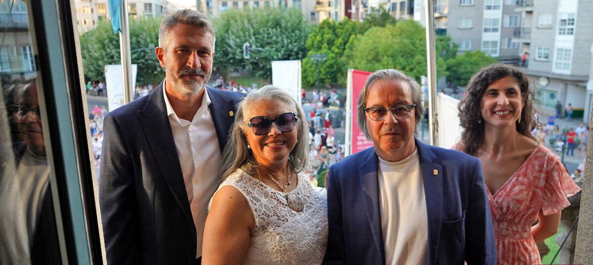 O escritor Alberto Avendaño foi o pregoeiro das Festas de San Roque 2024