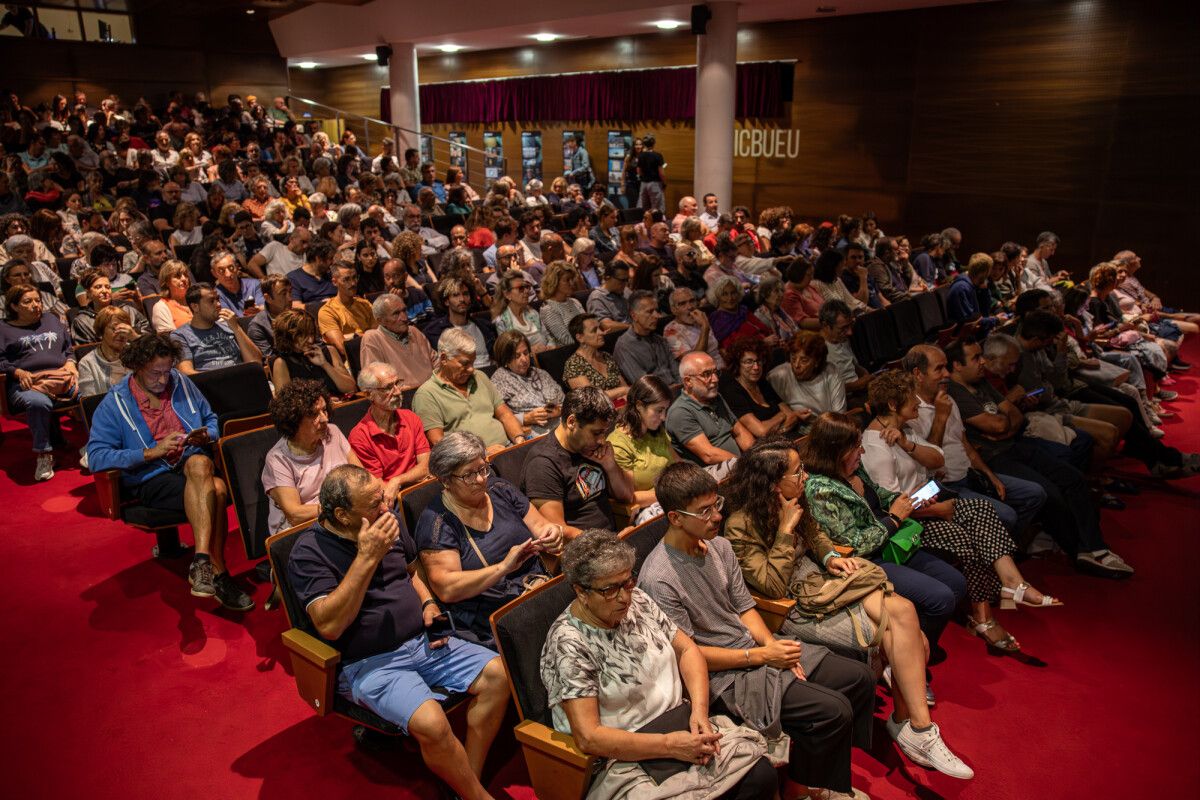Público durante una proxección no FIC Bueu