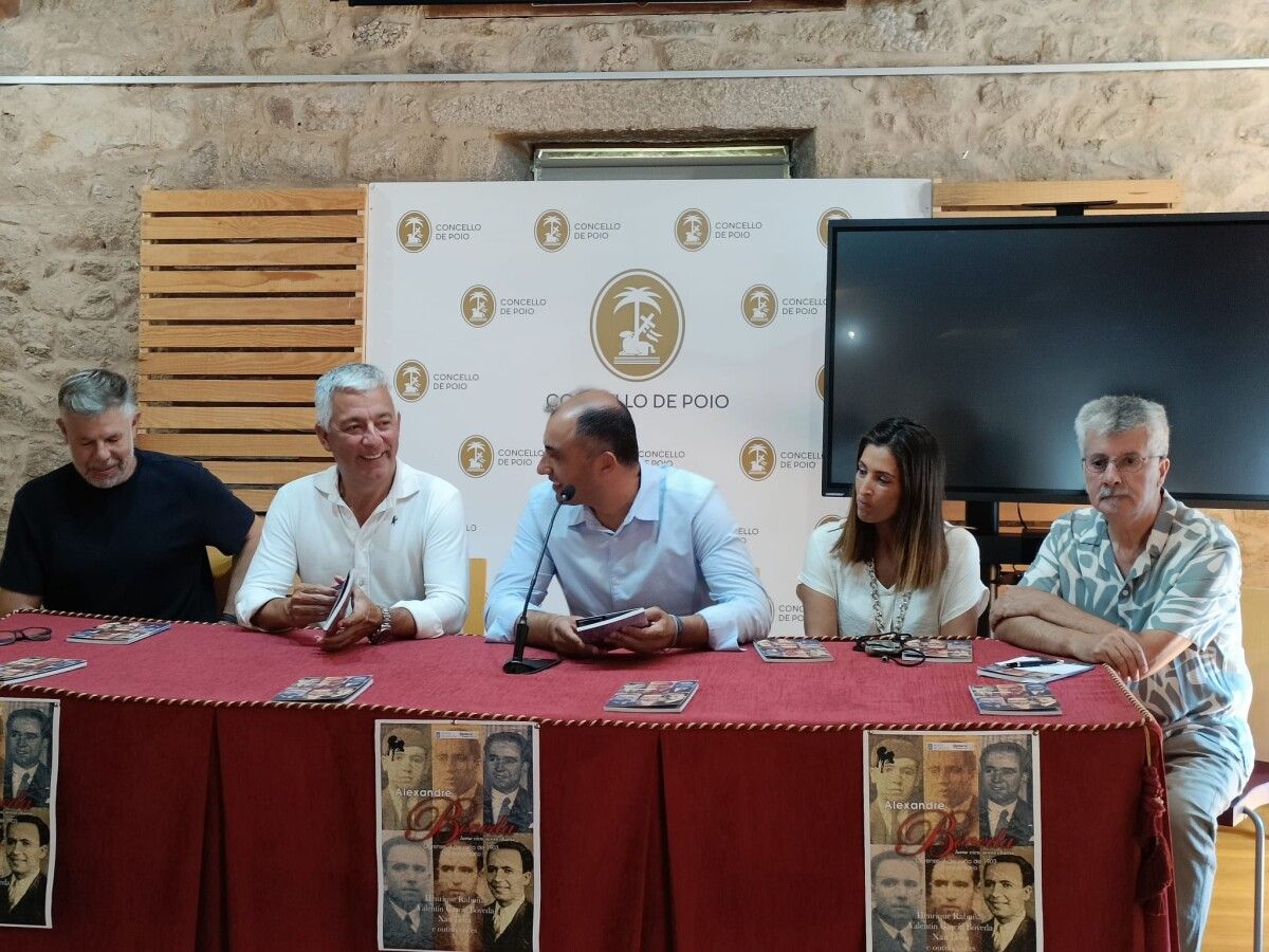 Presentación do libro 'Alexandre Bóveda, lume vivo acesa chama'
