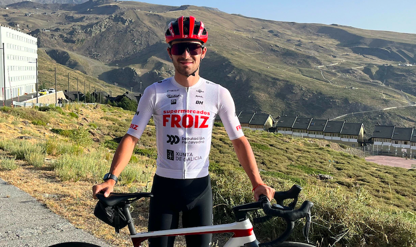 Lucas Lopes, ciclista do Froiz