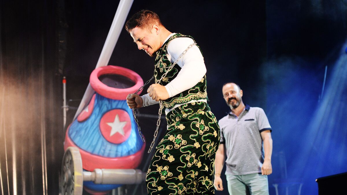 Gala de circo en A Ferrería