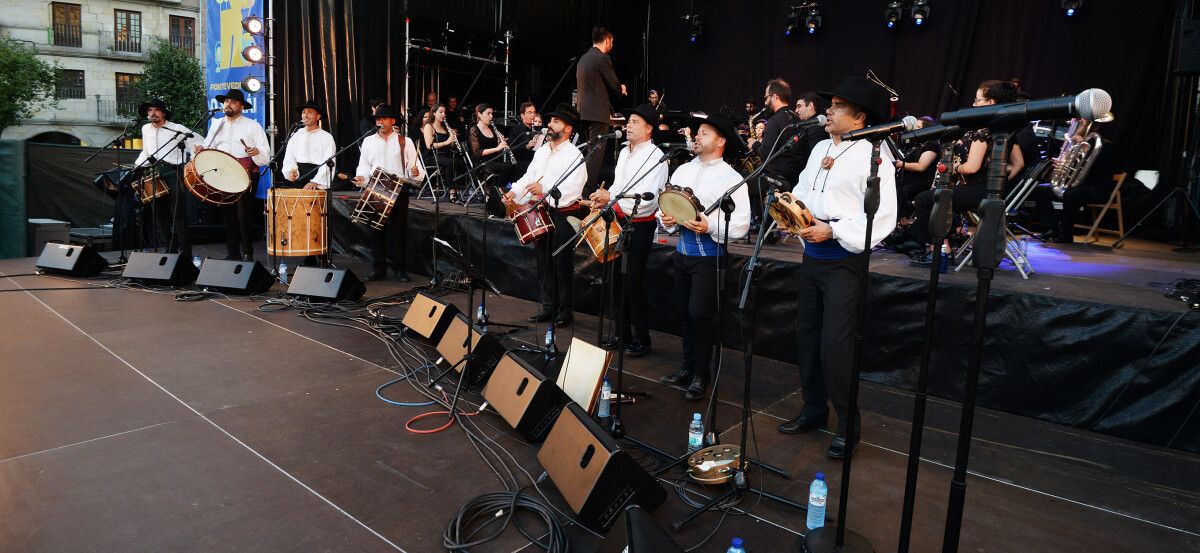 Concerto de Pelepau e a Banda de Música de Pontevedra