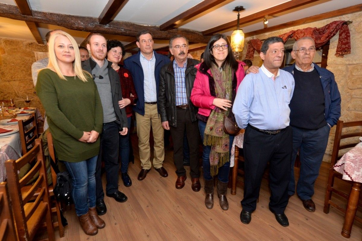 Comida del PSdeG-PSOE de Marín con José Ramón Gómez Besteiro