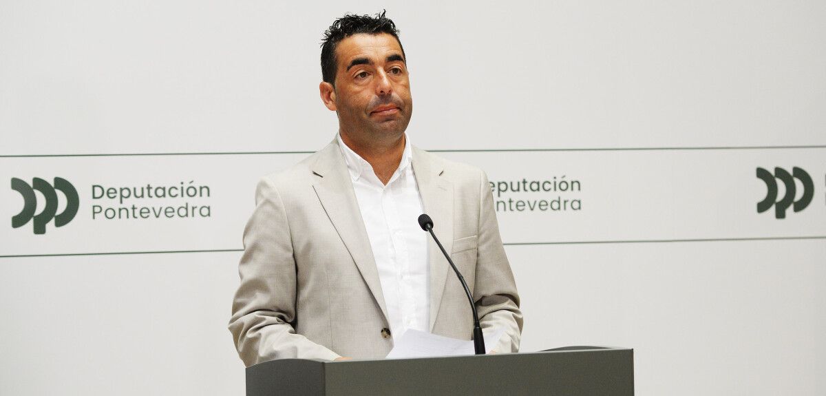 Luis López, presidente da Deputación de Pontevedra